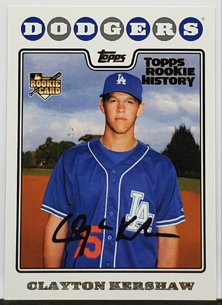 clayton kershaw rookie year