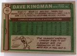 1976 Topps #40 Dave Kingman, 1st Base, New York Mets, CardboardandCoins.com