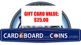CardboardandCoins.com Gift Cards, Perfect for Coin, Card, and Comic Collectors