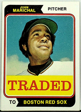 Marichal, HOF, Pitcher, Red Sox, Topps, Traded, Giants, Set Break, Baseball Cards