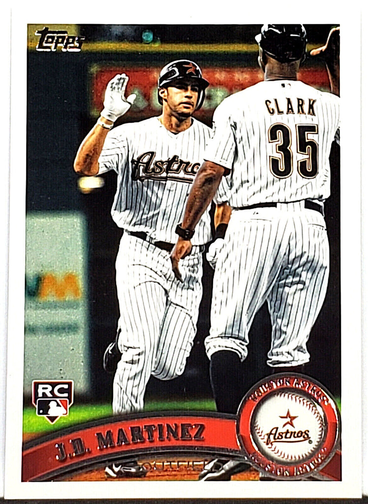 J.D. Martinez Rookie Flagship 2011 Topps Update #US186, Astros