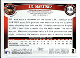 Martinez, J.D., JD, Rookie, Flagship, 2011, Topps, Update, US186, RC, All-Star, Silver Slugger, Designated Hitter, DH, World Series, Championship, Champ, Ring, Title, Houston, Astros, Boston, Red Sox, Tigers, Diamondbacks, DBacks, Home Runs, Slugger, RC, Baseball, MLB, Baseball Cards