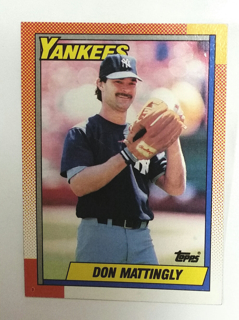 Don Mattingly 1990 Topps #200 New York Yankees, MVP, Donnie Baseball –