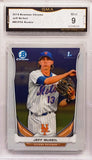 McNeil, Rookie, Bowman, Chrome, Prospects, Graded 9, Mint, New York, Mets, Hits, Home Runs, Baseball Cards