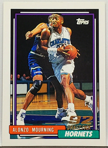 Mourning, Rookie, Alonzo, Topps, Charlotte, Hornets, HOF, RC, Points, NBA, Basketball Cards