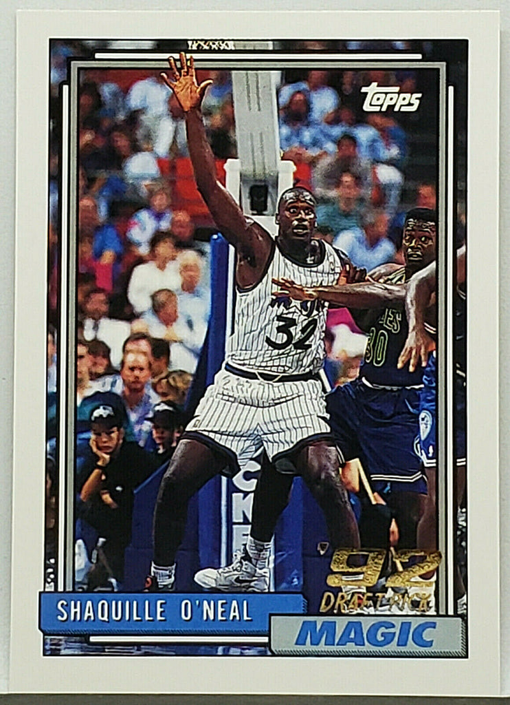 Shaquille O'Neal Rookie 1992 Topps #362 Orlando Magic