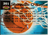 O'Neal, Rookie, Shaquille, Shaq, 1992, Topps, Stadium Club, 201, Members Choice, Orlando, Magic, Los Angeles, Lakers, LA, HOF, ROY, MVP, Points, NBA, RC, Basketball Cards