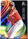 Ohtani, Rookie, Shohei, 2018, Bowman, Platinum, 34, Topps, RC, MVP, ROY, Pitcher, 2-Way, Japan, Japanese, Los Angeles, Angels, Anaheim, Strikeouts, Home Runs, Slugger, RC, Baseball, MLB, Baseball Cards