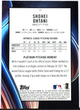 Ohtani, Rookie, Shohei, 2018, Bowman, Platinum, 34, Topps, RC, MVP, ROY, Pitcher, 2-Way, Japan, Japanese, Los Angeles, Angels, Anaheim, Strikeouts, Home Runs, Slugger, RC, Baseball, MLB, Baseball Cards