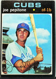 Joe Pepitone 1971 Topps #90 Outfield, 1st Base, Chicago Cubs, Yankees