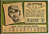 Joe Pepitone 1971 Topps #90 Outfield, 1st Base, Chicago Cubs, Yankees