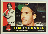 Piersall, Jimmy, Topps, Cleveland, Indians, Outfield, Slugger, Home Runs, Baseball Cards