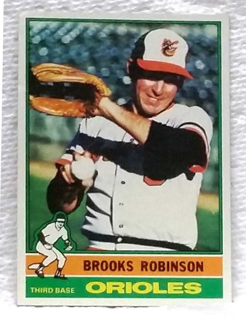 Brooks Robinson 1976 Topps #95 3rd Base, Orioles, Gold Gloves, HOF