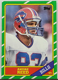 Reed, Rookie, Andre, Topps, HOF, Football, Buffalo, Bills, RB, Running Back, RC, NFL, Football Cards