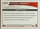 Rendon, Anthony, Rookie, Debut, Rookie Debut, Washington, Nationals, Angels, Topps Update, Topps, RC, Baseball Cards
