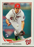 Rendon, Anthony, Rookie, Debut, Rookie Debut, Washington, Nationals, Angels, Topps Update, Topps, RC, Baseball Cards