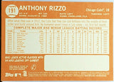 Rizzo, Anthony, Rookie, Trophy, Cup, 2013, Topps, Heritage, 191, RC, 1964 Topps, Retro, Platinum Glove, Gold Glove, All-Star, Silver Slugger, World Series, Chicago, Cubs, New York, Yankees, San Diego Padres, Boston Red Sox, Home Runs, Slugger, RC, Baseball, MLB, Baseball Cards
