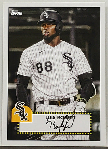 rare baseball cards 2021 Luis Robert "1952 Topps Redux" 2021 Topps #T52-19 Chicago White Sox!