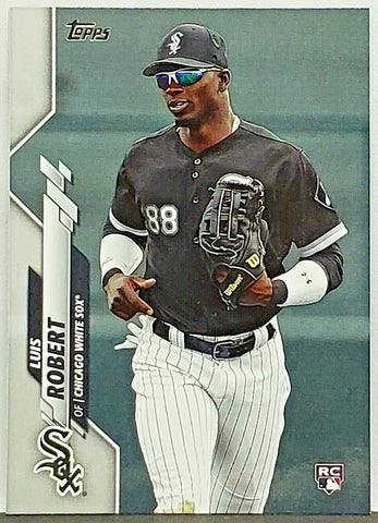 rare baseball cards 2020 Luis Robert Rookie SP Set Variation 2020 Topps Series 2 #392 White Sox – CardboardandCoins.com