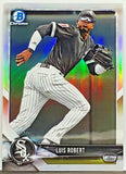 Robert, Rookie, Refractor, Luis, 2018, Bowman, Draft, Chrome, BDC-188, Topps, Phenom, Chicago, White Sox, Home Runs, Slugger, RC, Baseball Cards