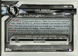 Robert, Rookie, Refractor, Luis, 2018, Bowman, Draft, Chrome, BDC-188, Topps, Phenom, Chicago, White Sox, Home Runs, Slugger, RC, Baseball Cards