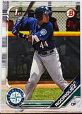 Rodriguez, Julio, Rookie, 1st Bowman, JRod, J-Rod, 2019, Bowman, Prospects, BP-33, BP33, 33, Topps, RC, Rookie Of The Year, ROY, All-Star, Home Run Derby, HR Derby, Seattle, Mariners, Home Runs, Slugger, RC, Baseball, MLB, Baseball Cards