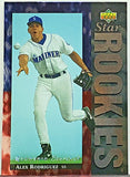 Rodriguez, Rookie, Electric Diamond, Star Rookies, SP, Alex, A-Rod, 1994, Upper Deck, 24, RC, MVP, Seattle, Mariners, Yankees, Stolen Bases, Home Runs, Slugger, RC, Baseball Cards