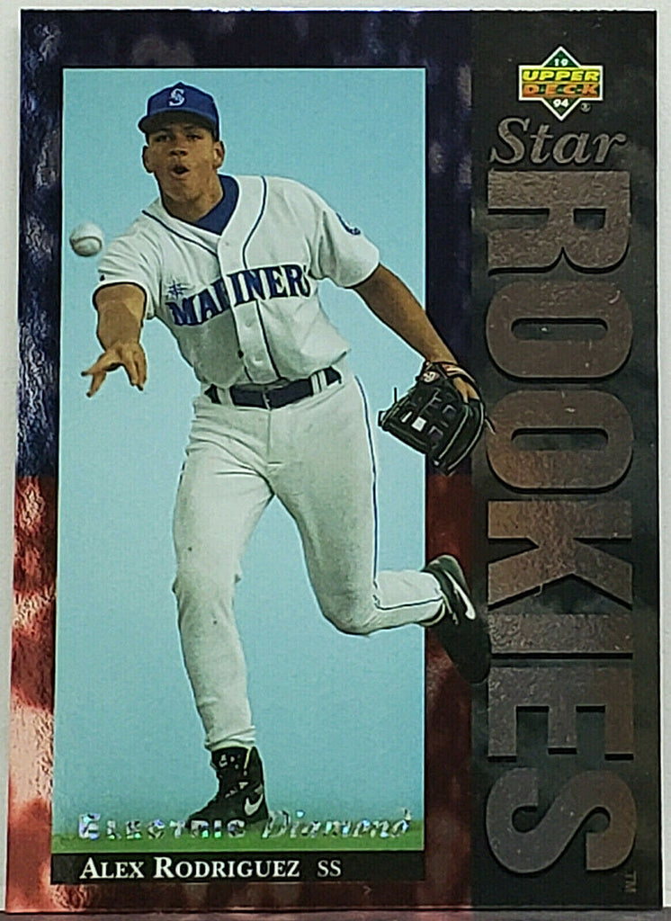 3 ALEX RODRIGUEZ Texas Rangers MLB SS Blue Throwback Jersey