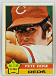 Pete Rose 1976 Topps #240, Cincinnati Reds "Hit King", Charlie Hustle