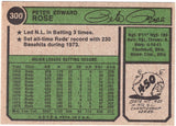 1974 Topps #300 Pete Rose