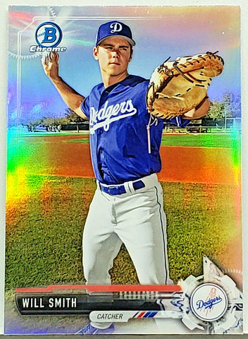 Will Smith Rookie Refractor 2017 Bowman Draft Chrome #BDC-116 Dodgers – CardboardandCoins.com Will Smith Rookie Refractor 2017 Bowman Draft Chrome #bdc 116 Dodgers – Cardboardandcoins.com