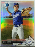 Smith, Rookie, Refractor, Will, Bowman, Draft, Chrome, BDC-116, Topps, Los Angeles, Dodgers, Catcher, Home Runs, RC, Baseball Cards