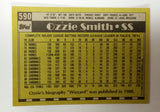 Smith, Ozzie, Cardinals, St. Louis, HOF, All-Star, Shortstop, Wizard of Oz, This Week in Baseball, TWIB, Baseball Cards, Topps, 1990, backflips, acrobat