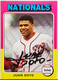 Soto, Juan, Topps Archives, Retro, 1975, 2019, Washington, Nationals, Home Runs, Hobby, Collect, Baseball Cards