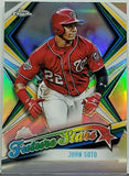 Soto, Juan, Refractor, Future Stars, 2019, Topps, Chrome, FS-10, Phenom, All-Star, Batting Title, Washington, Nationals, Home Runs, Slugger, Baseball Cards