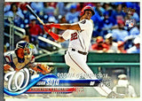 Juan Soto Rookie Debut 2018 Topps Update #US104 Nationals Young Star!