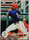 Soto, Rookie, Juan, 2018, Topps, Pro Debut, 133, Phenom, All-Star, Silver Slugger, Batting Title, Washington, Nationals, Home Runs, Slugger, Baseball Cards