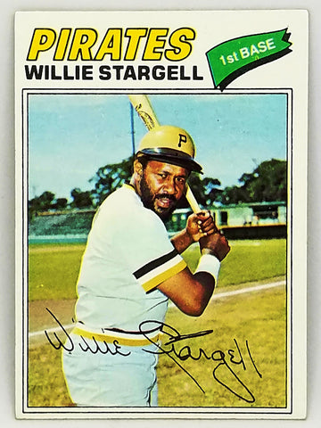 Willie Stargell 1977 Topps #460 HOF 1st Base Pittsburgh Pirates "Pops"