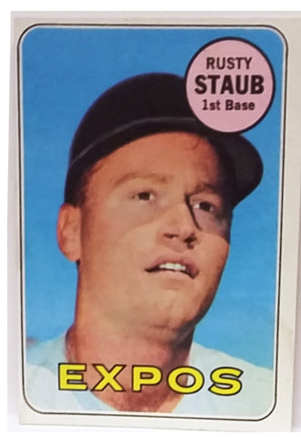 Staub, Rusty, Topps, Slugger, Montreal, Expos, Home Runs, Vintage, Baseball Cards