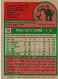 Frank Tanana Rookie Mini 1975 Topps Mini #16 Pitcher, Angels, Rare