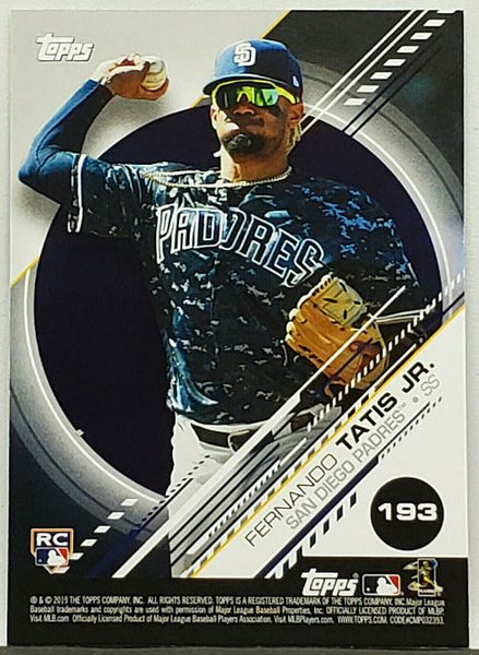 Fernando Tatis Rookie Sticker Card 2019 Topps Sticker #193 Kris Bryant ...
