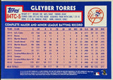 Torres, Gleyber, Refractor, Chrome, Insert, Rookie, 1984, Retro, New York, Yankees, Home Runs, Topps, RC, Baseball Cards