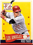 Trout, Mike, Early Card, 2012, Panini, Hometown Heroes, MVP, Rookie Of The Year, ROY, All-Star, Gold Glove, Silver Slugger, All-Star Game MVP, On-Base Percentage, OBP, OPS, WAR, Stolen Bases, Speed, Power, Los Angeles, Angels, Anaheim, Home Runs, Slugger, RC, Baseball, MLB, Baseball Cards
