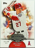 Trout, Making Their Mark, Insert, Mike, 2013, Topps, MM-2, MM2, Rookie, Phenom, ROY, MVP, All-Star, ASG, Silver Slugger, Los Angeles, Angels, Anaheim, Home Runs, Slugger, RC, Baseball Cards