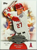 Trout, Making Their Mark, Insert, Mike, 2013, Topps, MM-2, MM2, Rookie, Phenom, ROY, MVP, All-Star, ASG, Silver Slugger, Los Angeles, Angels, Anaheim, Home Runs, Slugger, RC, Baseball Cards