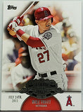 Trout, Making Their Mark, Insert, Mike, 2013, Topps, MM-2, MM2, Rookie, Phenom, ROY, MVP, All-Star, ASG, Silver Slugger, Los Angeles, Angels, Anaheim, Home Runs, Slugger, RC, Baseball Cards