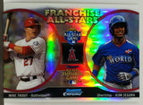 Trout, Rookie, Refractor, Mike, Franchise All Stars, Bowman Chrome, Topps, 3X MVP, Jean Segura, Los Angeles, Angels, Anaheim, Slugger, Home Runs, Baseball Cards