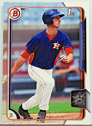 Tucker, Rookie, 1st Bowman, Kyle, 2015, Bowman, 75, Topps, Phenom, World Series, Houston, Astros, Home Runs, Slugger, RC, Baseball Cards