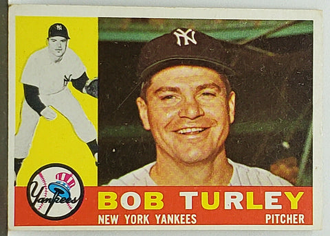 Turley, Bob, Topps, New York, Yankees, Set Break, Pitcher, Baseball Cards