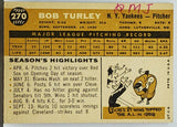 Turley, Bob, Topps, New York, Yankees, Set Break, Pitcher, Baseball Cards